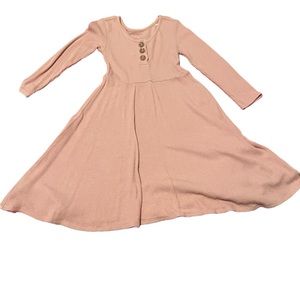 Posh peanut waffle dress